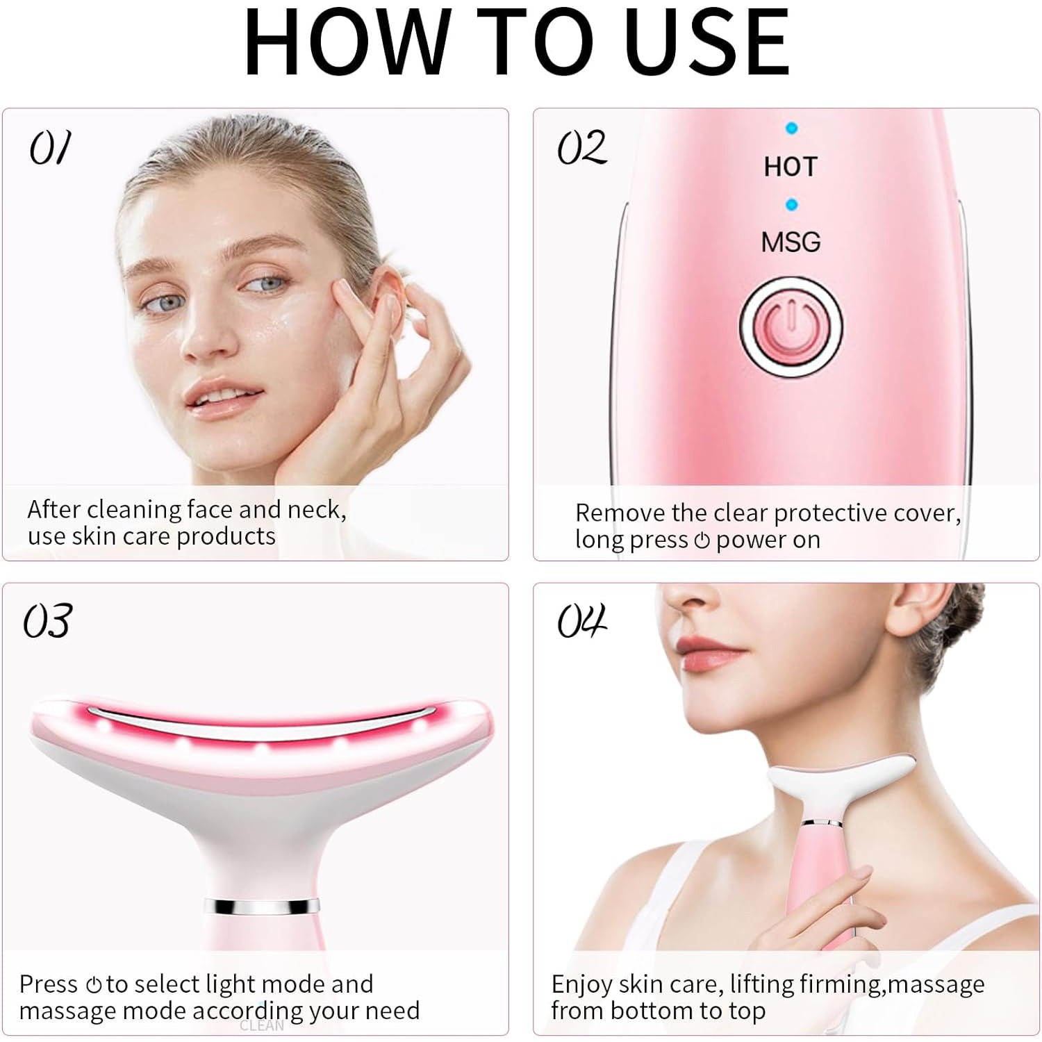 Sculpt and Glow 3-in-1 Face and Neck Massager